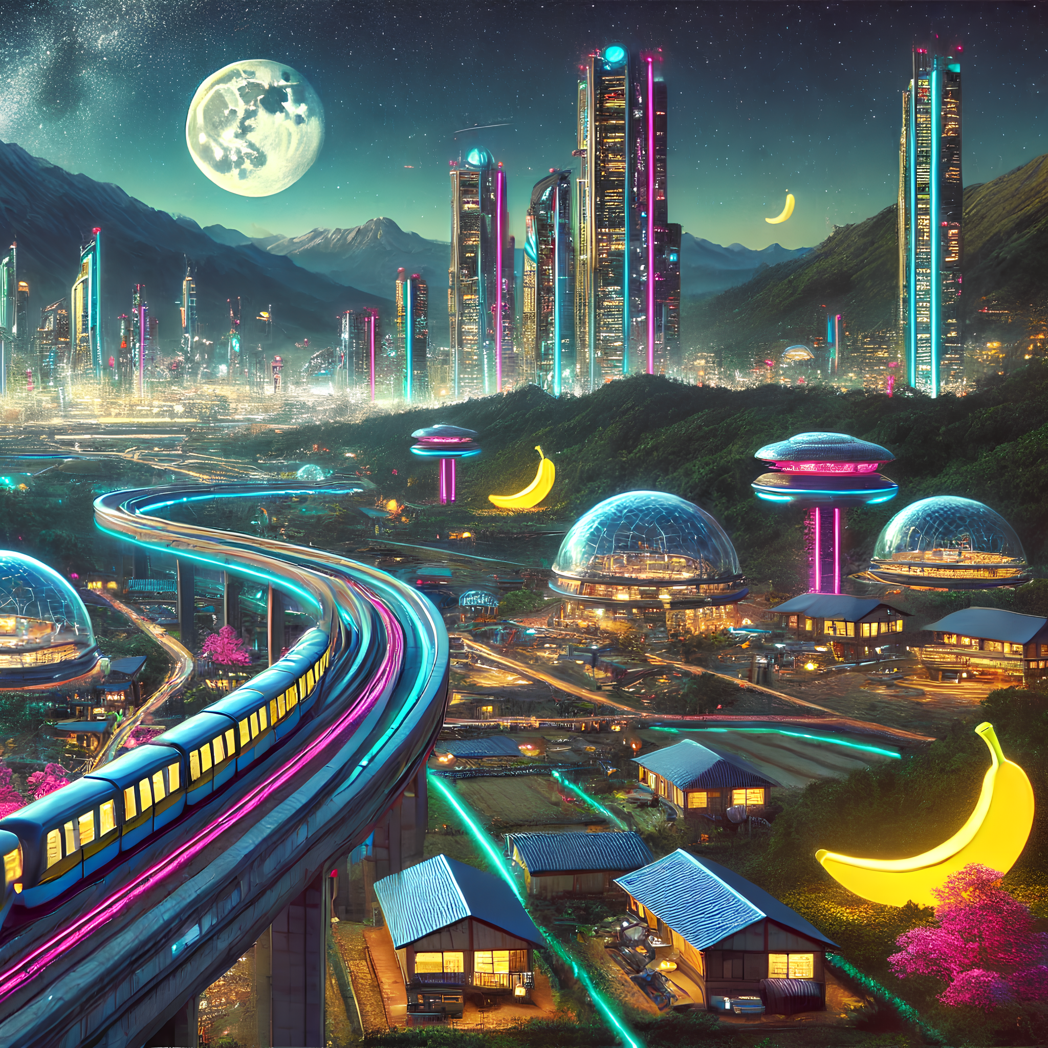 Neon Valley Nights