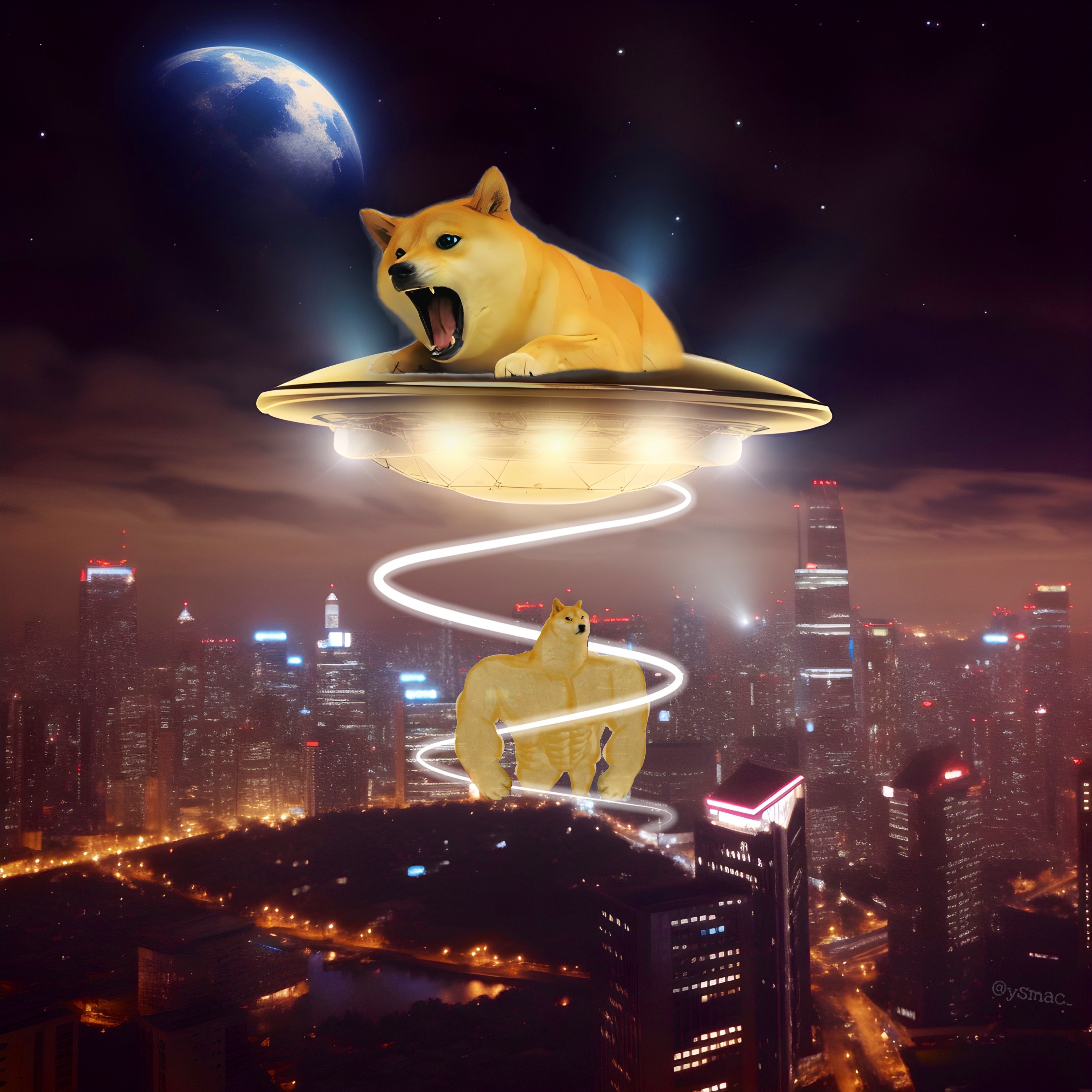 Doge Alien Attack