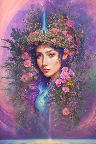 She Adorns Herself in Earthen Beauty